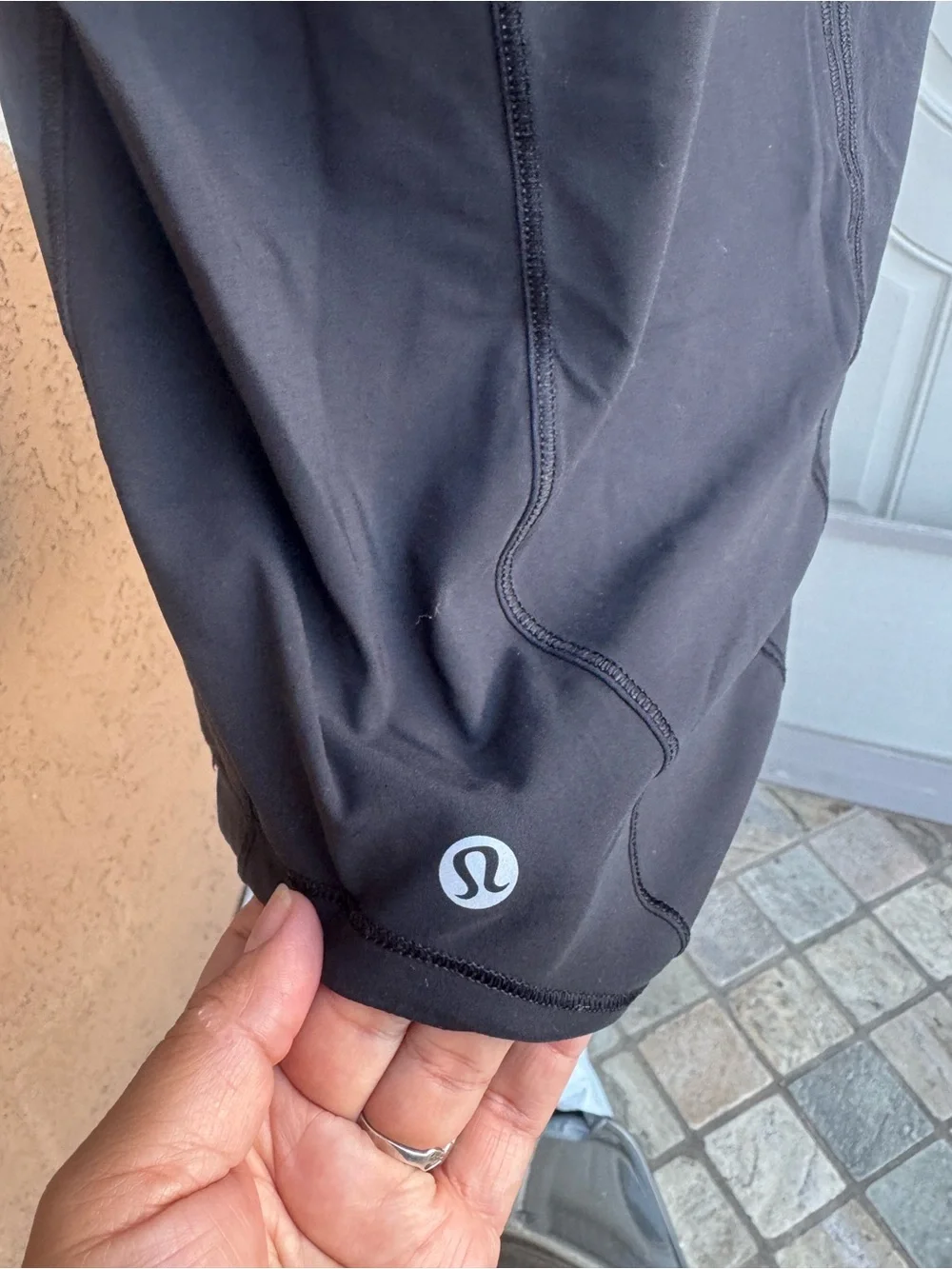 lululemon athletica Black Racerback Athletic Tank size 4